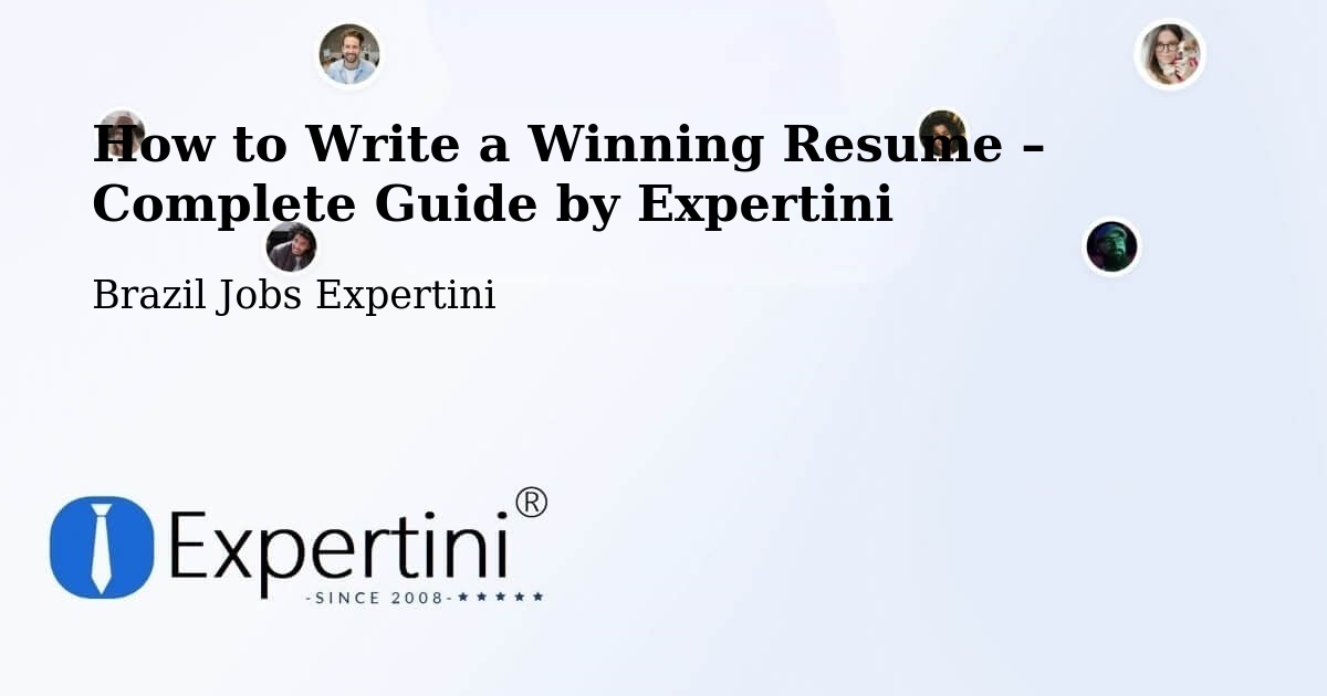 Resume Writing Guide for Job Seekers – Colméia - Colméia, Brazil Jobs Expertini